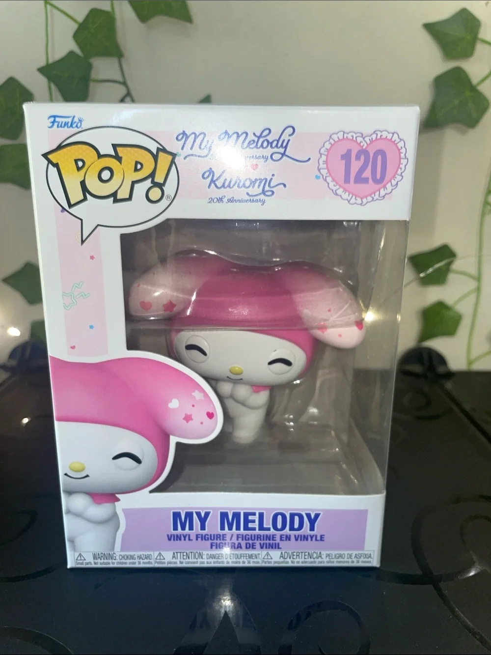 Funko My Melody Kuromi 50th Anniversary Pink and White Vinyl Figure